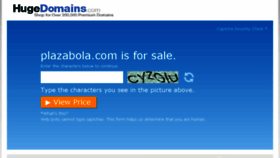 What Plazabola.com website looked like in 2016 (8 years ago)