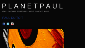 What Planetpaul.co.za website looked like in 2016 (7 years ago)