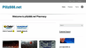 What Pillz888.net website looked like in 2016 (7 years ago)