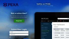 What Pexa.net.au website looked like in 2016 (7 years ago)