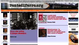 What Pontediferro.org website looked like in 2016 (7 years ago)
