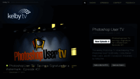 What Photoshopusertv.com website looked like in 2016 (7 years ago)