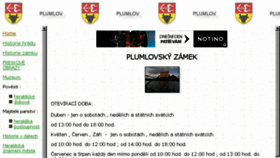 What Plumlov.wz.cz website looked like in 2016 (7 years ago)
