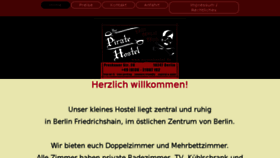 What Pirathostel.de website looked like in 2016 (7 years ago)