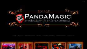 What Pandamagic2u.com website looked like in 2016 (7 years ago)