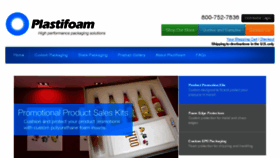 What Plastifoam.com website looked like in 2016 (7 years ago)