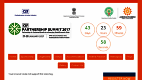 What Partnershipsummit.com website looked like in 2016 (7 years ago)