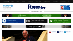 What Portpirierecorder.com.au website looked like in 2016 (7 years ago)