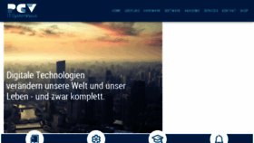 What Pcv.de website looked like in 2016 (7 years ago)