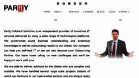 What Paritysystem.in website looked like in 2016 (8 years ago)