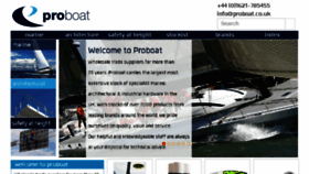 What Proboat.co.uk website looked like in 2016 (7 years ago)