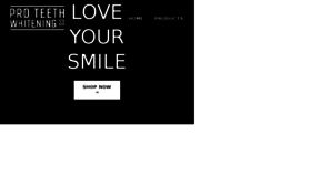 What Proteethwhitening.co website looked like in 2016 (7 years ago)
