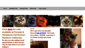 What Persiancats.org website looked like in 2016 (7 years ago)