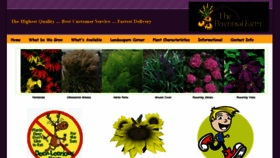 What Perennialfarm.com website looked like in 2016 (7 years ago)