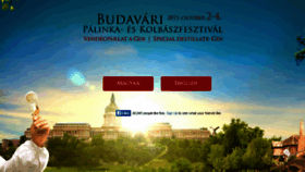 What Palinkaeskolbasz.hu website looked like in 2016 (7 years ago)