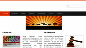 What Pfandkredit.de website looked like in 2016 (7 years ago)