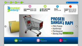 What Percetakanbandung.com website looked like in 2016 (7 years ago)