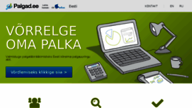 What Palgad.ee website looked like in 2016 (7 years ago)