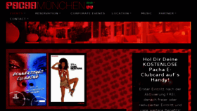 What Pacha-muenchen.de website looked like in 2016 (7 years ago)