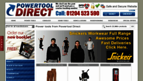 What Powertooldirect.co.uk website looked like in 2016 (7 years ago)