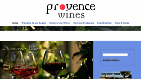 What Provencewines.co.uk website looked like in 2016 (7 years ago)