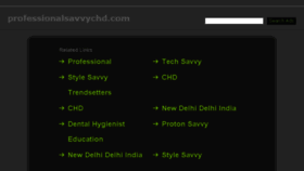 What Professionalsavvychd.com website looked like in 2016 (7 years ago)