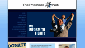 What Prostate-online.org website looked like in 2016 (7 years ago)