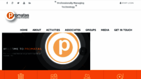 What Promatas.com website looked like in 2016 (7 years ago)