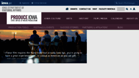 What Produceiowa.com website looked like in 2016 (7 years ago)