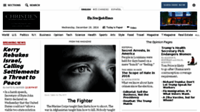 What Partners.nytimes.com website looked like in 2016 (7 years ago)