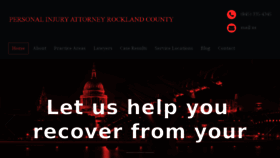 What Personalinjuryattorneyrocklandcounty.com website looked like in 2016 (7 years ago)