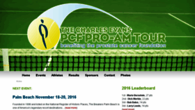 What Pcfproamtour.org website looked like in 2016 (7 years ago)