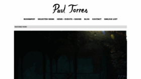 What Paul-torres.com website looked like in 2016 (7 years ago)