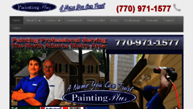 What Paintingplus.com website looked like in 2016 (7 years ago)