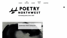 What Poetrynw.org website looked like in 2016 (7 years ago)