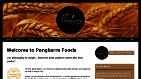What Pangkarrafoods.com.au website looked like in 2016 (7 years ago)