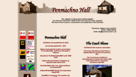 What Penmachnohall.co.uk website looked like in 2016 (7 years ago)