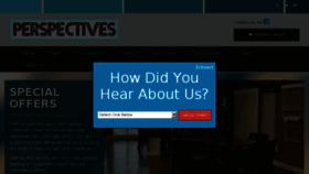 What Perspectives-usa.com website looked like in 2016 (7 years ago)