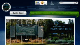 What Paradisehill.ca website looked like in 2016 (7 years ago)