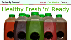What Perfectlypressedjuice.com website looked like in 2016 (7 years ago)