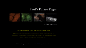 What Palaeogeography.net website looked like in 2016 (7 years ago)