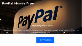 What Paypalmoneyfree.com website looked like in 2016 (7 years ago)