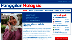 What Panggilanmalaysia.com website looked like in 2017 (7 years ago)