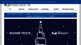 What Publitalia.it website looked like in 2017 (7 years ago)