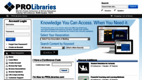What Prolibraries.com website looked like in 2017 (7 years ago)