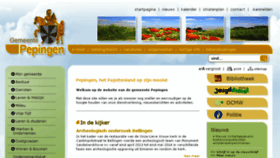 What Pepingen.be website looked like in 2017 (7 years ago)