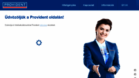 What Providentonline.hu website looked like in 2017 (7 years ago)