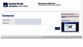 What Pecule.fr website looked like in 2017 (7 years ago)