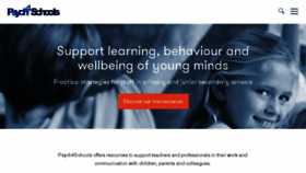What Psych4schools.com.au website looked like in 2017 (7 years ago)