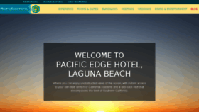 What Pacificedgehotel.com website looked like in 2017 (7 years ago)